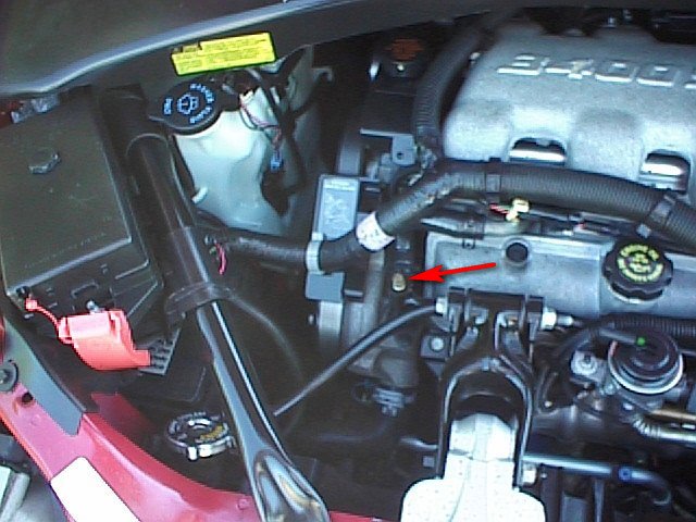 Bleed Valve Above Water Pump