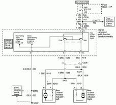 Rear Power Window Schematic