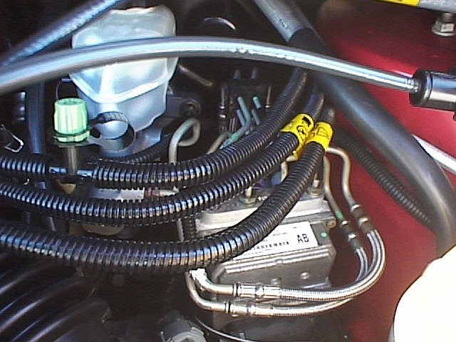 Picture 040 - Engine - Master Cylinder and AC Hoses